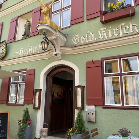 Goldner Hirsch Hotel Dinkelsbühl Kültér fotó
