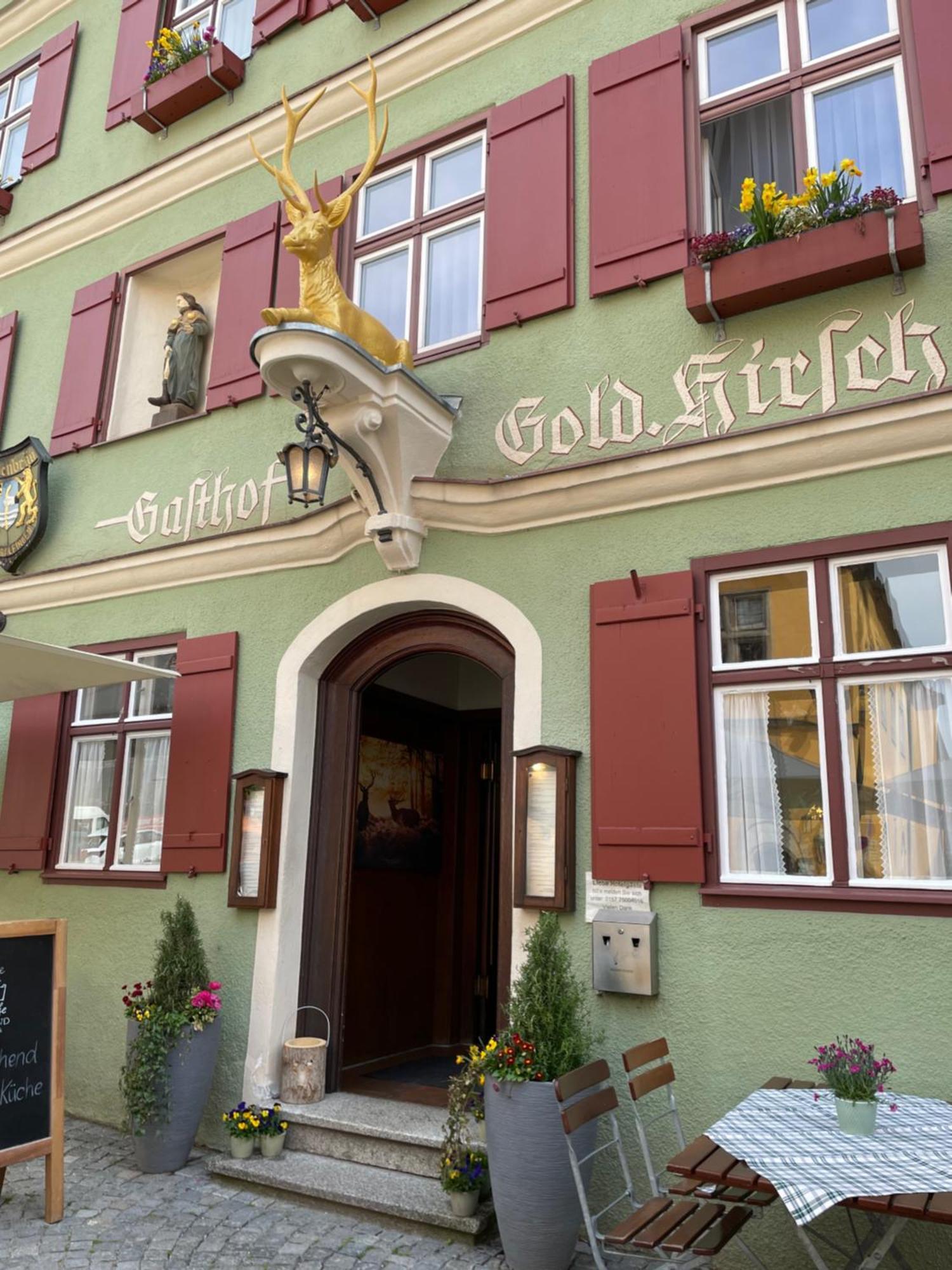 Goldner Hirsch Hotel Dinkelsbühl Kültér fotó