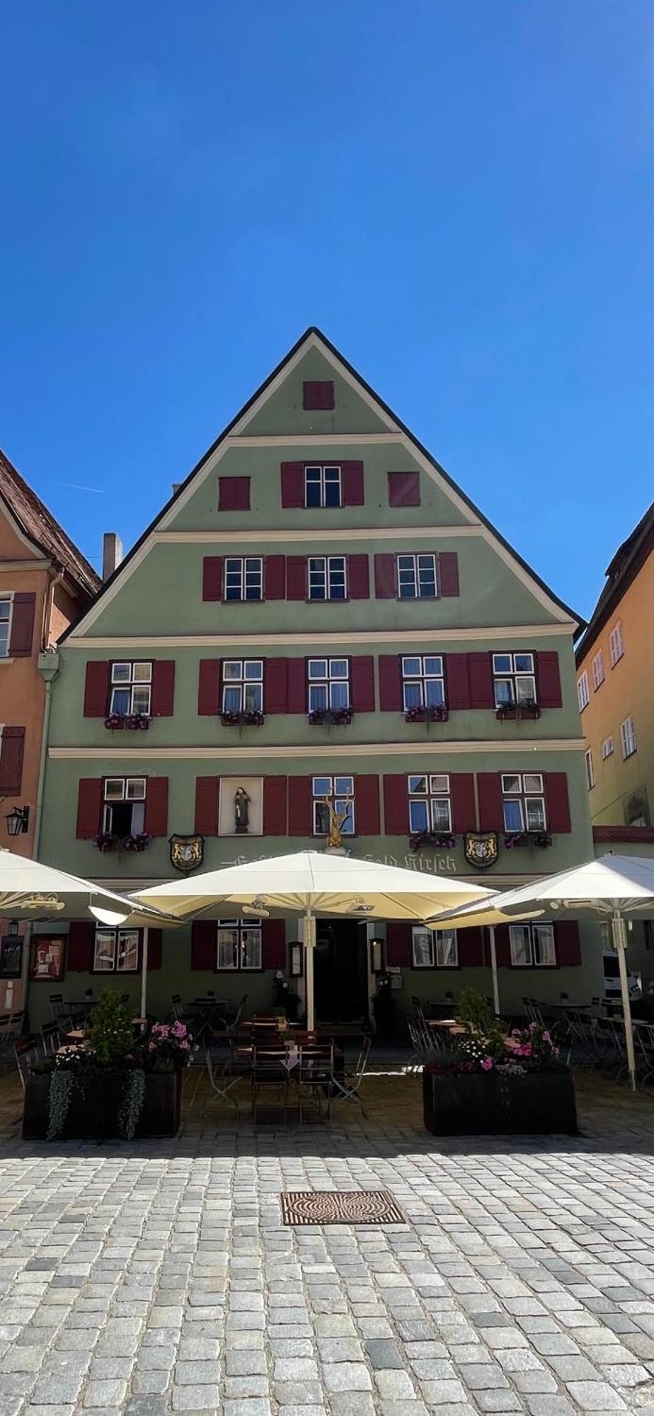Goldner Hirsch Hotel Dinkelsbühl Kültér fotó